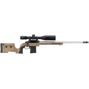 Mdt Sporting Goods Inc XRS Chassis System, 32.25" Flat Dark Earth OAL Adjustable Cheek Rest Adjustable LOP Ambidextrous Magazine Latch AICS Magazine Compatible Ruger American/ Short Action - 105345FDE