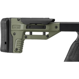 Mdt Sporting Goods Inc Oryx Sportsman Chassis System, 32.25" OAL OD Green Aluminum Adjustable Buttstock AR15 Standard and Vertical Grip Converts Rifle To AICS magazine Compatible Savage/ Long Action - 103642ODG