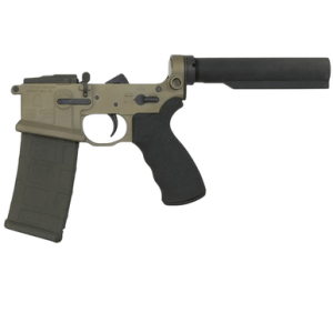 Franklin Armory LIBERTAS Built Lower Receiver, 7075-T6 Aluminum Six Position Buffer Tube Factory Custom Tuned Trigger Ergo Ambi Sure Grip Magpul Pmag P30 - 0020009BLK