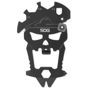 S.O.G MACV Tool, Black Hardcoat Anodized/420 Stainless Steel - SOGSM1001CP