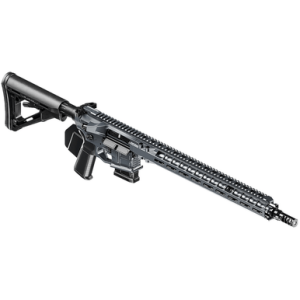 Radian Weapons Model 1 Rifle, 18" Black Cerakote Match Grade Threaded Barrel Gray Cerakote Aluminum Receiver w/Picatinny Rail M-LOK Handguard SB Tactical SBA3 Brace Black Carbon Fiber Stock Black Magpul Grip Ambidextrous 20+1rd 6mm ARC - R0857