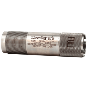 Carlson's Choke Tubes Sporting Clay Choke Tube, Silver Stainless Steel Full Remington 12 Gauge - 13365