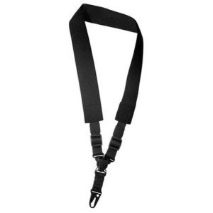 Outdoor Connection A-Tac Sling 2" W Single-Point Black Elastic Webbing for Rifle/Shotgun