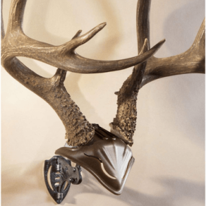Skullhooker Skull Cap & Bone Bracket Combo Pack, Brown Steel Small / Mid-Size Game - SKHBBSCASSY