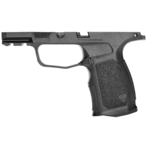 Strike Industries Enhanced Grip Module, Black Polymer Dynamic Control Built-in Flared Magwell Fits Sig P365 - SEGM-P365-BK