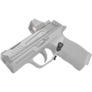 Strike Industries Magazine Release, Black Stainless Steel Fits Sig P365 X Macro - P365-XM-MR