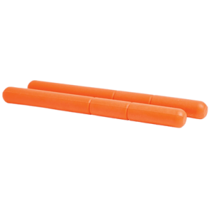 Carlson's Choke Tubes Universal Shotgun Plug, Orange Polymer 2 Pack - 00120