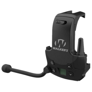 Walker's Razor Walkie-Talkie Attachment, Black Ability to Communicate 22 GPRS Radio Channels - GWPRZRWTBT