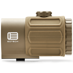 Eotech G43 Magnifier, Tan/FDE 3x No Mount Fog Resistant Internal Optics 33ft. (10 m) Depth Water Resistant - G43.NMTAN