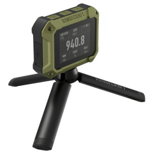 Athlon Rangecraft Velocity PRO Radar Chronograph, Green / Black 2.4 Transreflective LCD Screen 65-5000 FPS Waterproof - 707301