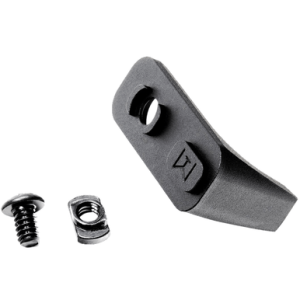 Battle Arms Development Handstop, Black Anodized Aluminum Fits AR15/M16/M4/AR9/AR10 - BATTLEARMS-MLOKHS