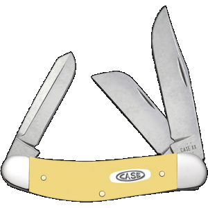 Case 30118 Sowbelly Folding Clip Point/Sheepsfoot/Spey Plain Mirror Polished Tru-Sharp Blade