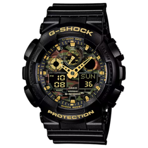 G-Shock GA-100 Sports Black Band GA100CF1A9