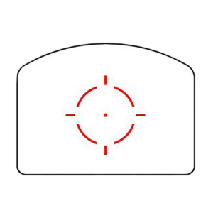 Trijicon RMR HD Matte Black 1 x 0.89" x 0.67" 1 MOA Red Dot/55 MOA Circle Multi Reticle