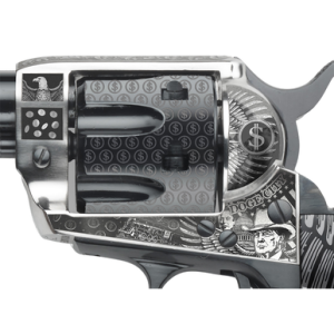 Pietta GW357DOGE434NMB Great Western II D.O.G.E. 357 Mag 4.75"