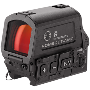 Sig Sauer Electro-Optics SOR8T101 Romeo8T AMR Matte Black 1x40mm Quad Ballistic Circle Dot 2.0 Reticle, Rifle