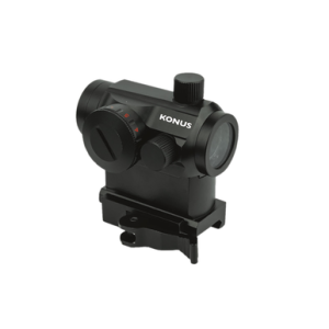 Konus Pro Nuclear Matte Black 1x22mm 3 MOA Red/Green Dot Reticle