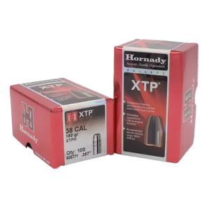 Hornady XTP 38 Cal .357 180gr 100 Per Box 35771