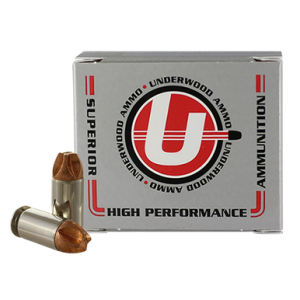 Underwood Ammo 844 Xtreme Defense 45ACP+P 135gr Solid Monolithic 20 Per Box