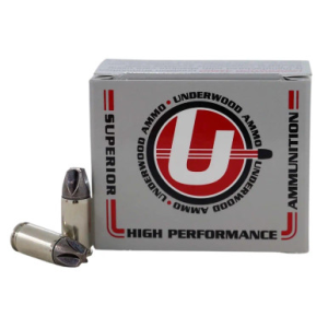 Underwood Ammo 876 Xtreme Defense Platinum 9mm Luger+P 90gr Solid Monolithic 20 Per Box