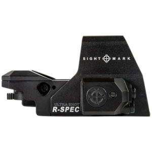 Sightmark Ultra Shot R-Spec Black 1x 33x24mm, Illuminated Green/Red Multi Reticle/Red Laser Picatinny Rail Mount SM26033R