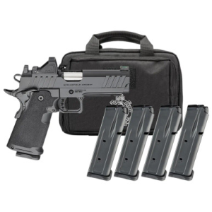 Springfield Armory 1911 DS Prodigy Gear Pac Compact 9mm Luger 10+1 4.25" Stainless Match Grade Bull Barrel PH9117AOSLCPAC