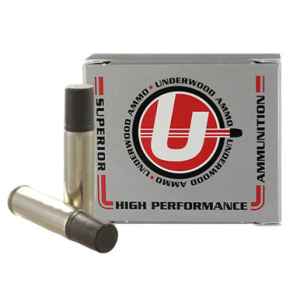 Underwood Ammo 741 500 S&W Mag 700gr Black Cherry Coated Hard Case 20 Per Box