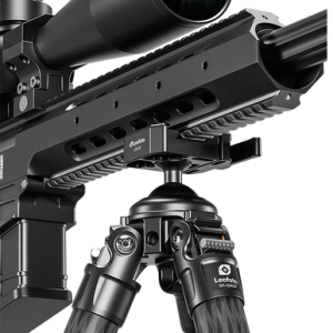 Leofoto Usa ST-323CX Integrated Ballhead ST-X Tripod 6.30"-64.60" High Black Aluminum