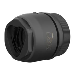Breek BRK4300 Breek LOK 3QD Fits 1.375"x24 TPI Titanium DLC Black