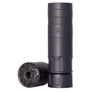 Rugged Suppressor MIC01762 Micro30 7.62mm 1.50" Black Cerakote 17-4 Stainless Steel 5/8"-24 tpi