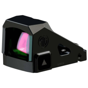 Sig Sauer Electro-Optics Romeo-MDC Mini Daily Carry Black 1x26mm, 6 MOA Illuminated Red Dot Reticle SORMDC60