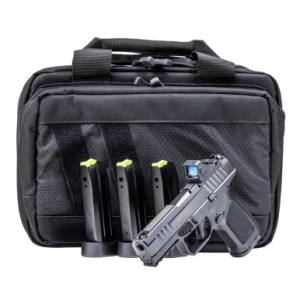 Rost Martin RM1C Bundle Compact 9mm Luger 17+1 4" Black, Viridian RFX-11 Green Dot RM1CBLKOSPSPL