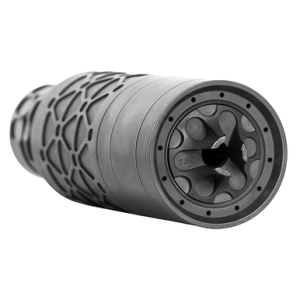Rugged Suppressors Axial Suppressor 7.62mm 1.98" Black Stainless Steel 5/8"x24 - AXL762