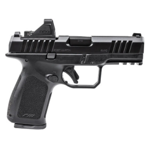 Rost Martin RM1C Bundle *CA Compliant Compact 9mm Luger 10+1 4" Black, Viridian RFX-11 Green Dot RM1CBLKOSP10CA-P