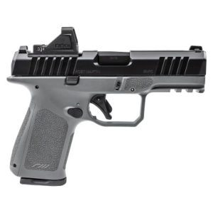 Rost Martin RM1C Bundle *CA Compliant Compact 9mm Luger 10+1 4" Black/Stone Gray, Viridian RFX-11 Green Dot RM1CGRYOSP10CA-P