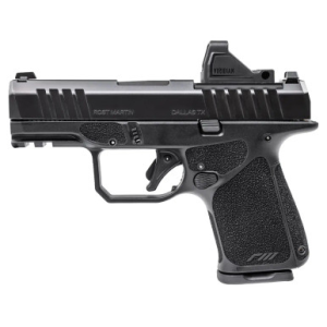 Rost Martin RM1S Bundle *CA Compliant Sub-Compact 9mm Luger 10+1 3.60" Black, Viridian RFX-11 Green Dot RM1SBLKOSP10CA-P