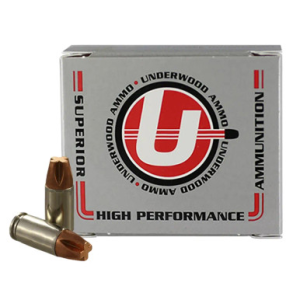 Underwood Ammo Xtreme Penetrator 9mm Luger+P+ 115gr Solid Monolithic 20 Per Box 823