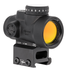 Trijicon 2200052 MRO HD 2.0 1x 25mm 2 MOA Illuminated 68 MOA Red/Green Dot Matte Black CO-Witness Mount