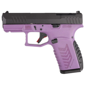 Derya Firearms DY9Z Micro Compact 9mm Luger 15+1 3.50" Black/Purple, Optic Ready DY9Z.TTPRP.TR