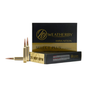 Weatherby Select Plus 25WBY RPM 117gr Super Shock Tip 20 Per Box H25RPM117SST