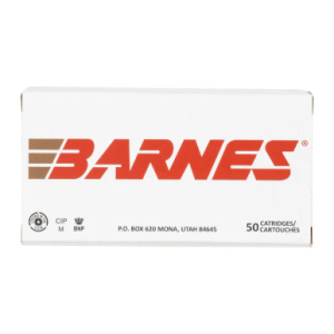 Barnes Bullets 9mmLuger Subsonic 147gr Sierra Jacketed Hollow Point 50 Per Box 32522
