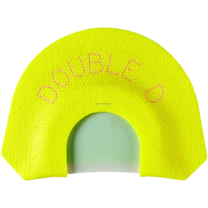 HS Strut 05905 Double D Double Reed Diaphragm Call Double Reed Turkey Hen Sounds Attracts Turkeys Yellow