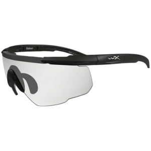 Wiley X Eyewear 303 Saber Advanced Safety Glasses Matte Black/Clear