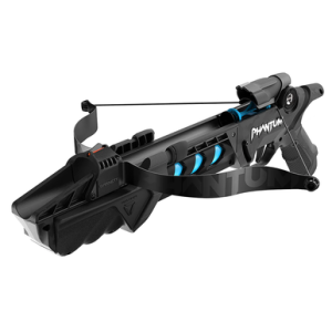 Barnett Outdoors PHANTUM TOY Crossbow Compact Black/Blue Includes Practice Target BAR50024