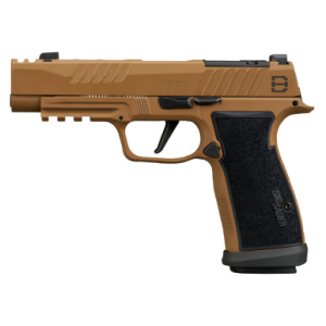Sig Sauer 365AXGF9DH3 P365 DH3 AXG Compact 9mm Luger 21+1 3.70" Black/Coyote Cerakote, Optic Ready