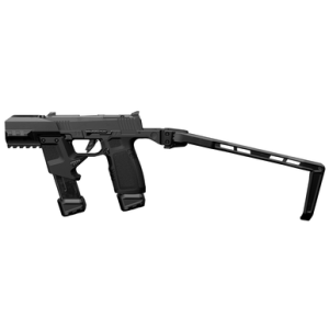 Tyrant CNC TDP365TWSBLK Black Aluminum/Polymer Folding Fits Sig P365