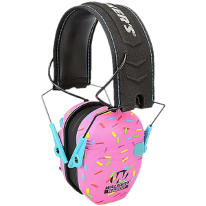 Walker's GWPFKDMSPRNKPK Passive 23dB Over the Head Pink Sprinkles Youth