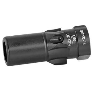 Rugged Suppressors OA005 3 Lug Adapter 9mm Luger 1/2"-36 tpi Threads, Black