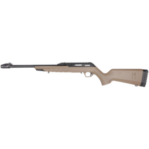 Derya Firearms TM22.STAN.FDE.18 TM22 Standard Full Size 22 LR 10+1 18" Black/FDE