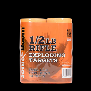 Sonic Boom/jerent Rifle Exploding Target 0.50 lb 4 Pack SBTHP4P